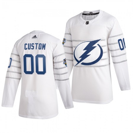 Camisola Tampa Bay Lightning Personalizado Cinza Adidas 2020 NHL All-Star Authentic - Homem